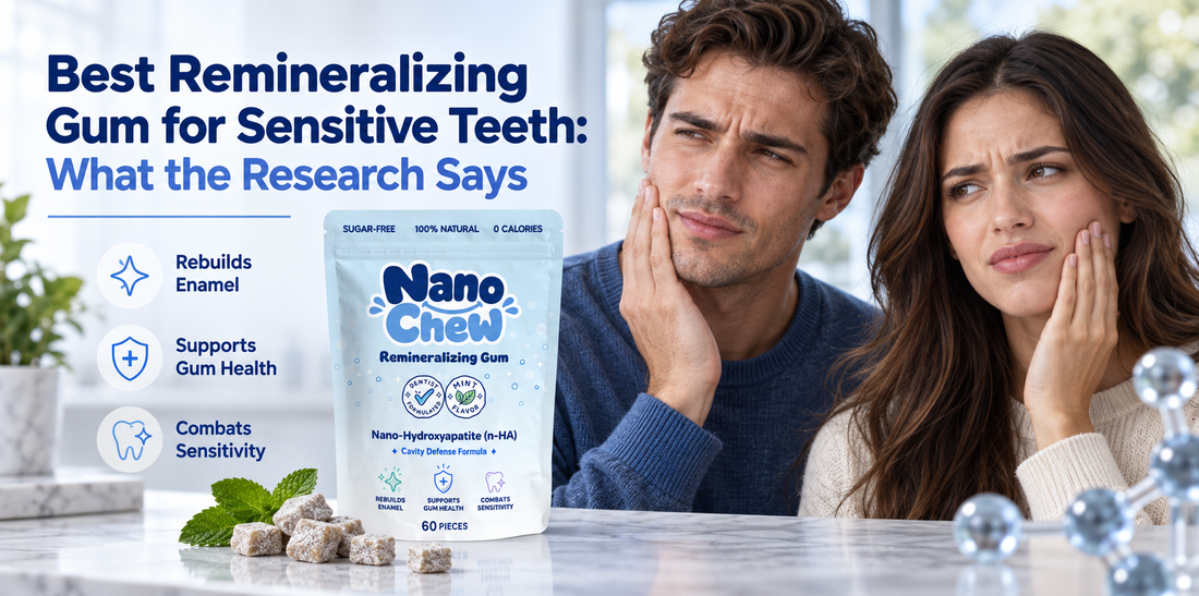 Best Remineralizing Gum for Sensitive Teeth: What the Research Says