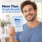 NanoChew Remineralizing Gum with Nano-Hydroxyapatite (n-HA) & Xylitol - 60 Pieces